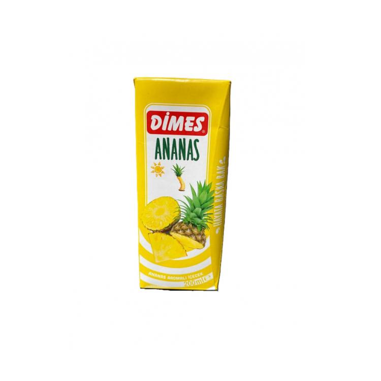Jugos sabor Piña Dimes. 200 ml 