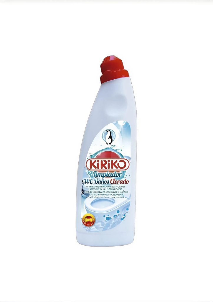Limpiador WC Baños Clorado KiRiKo. 750 ml