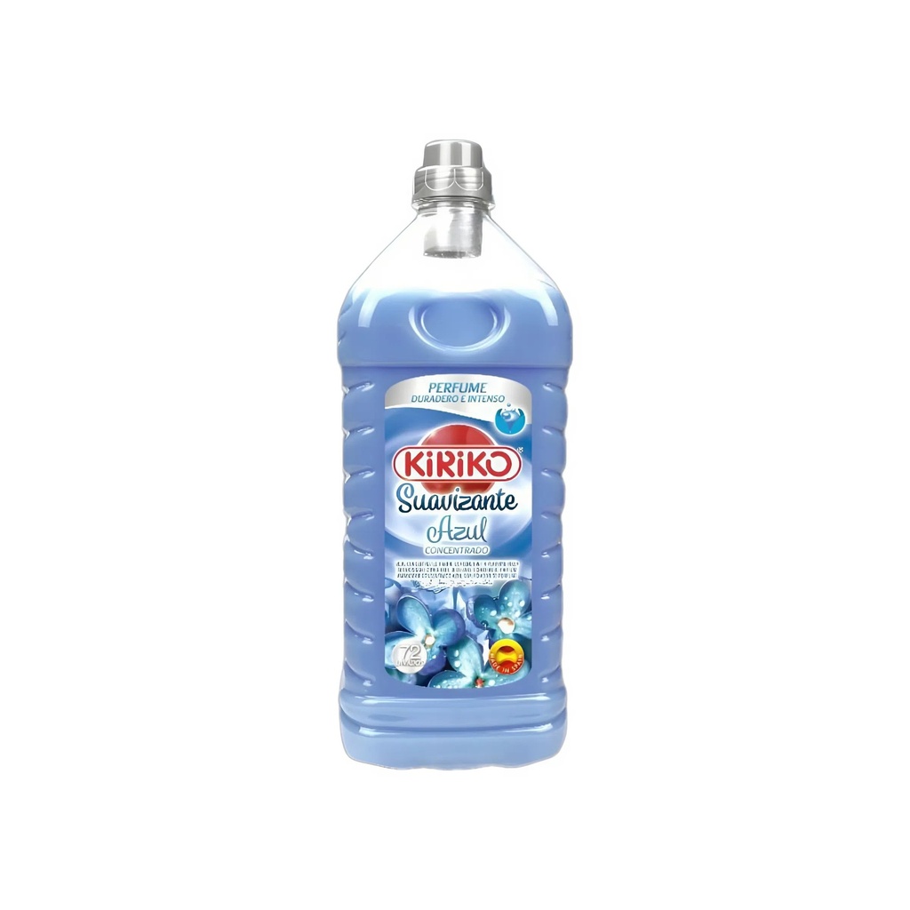 Suavizante Concentrado Azul con Miclocápsulas KiRiKo. 2 L