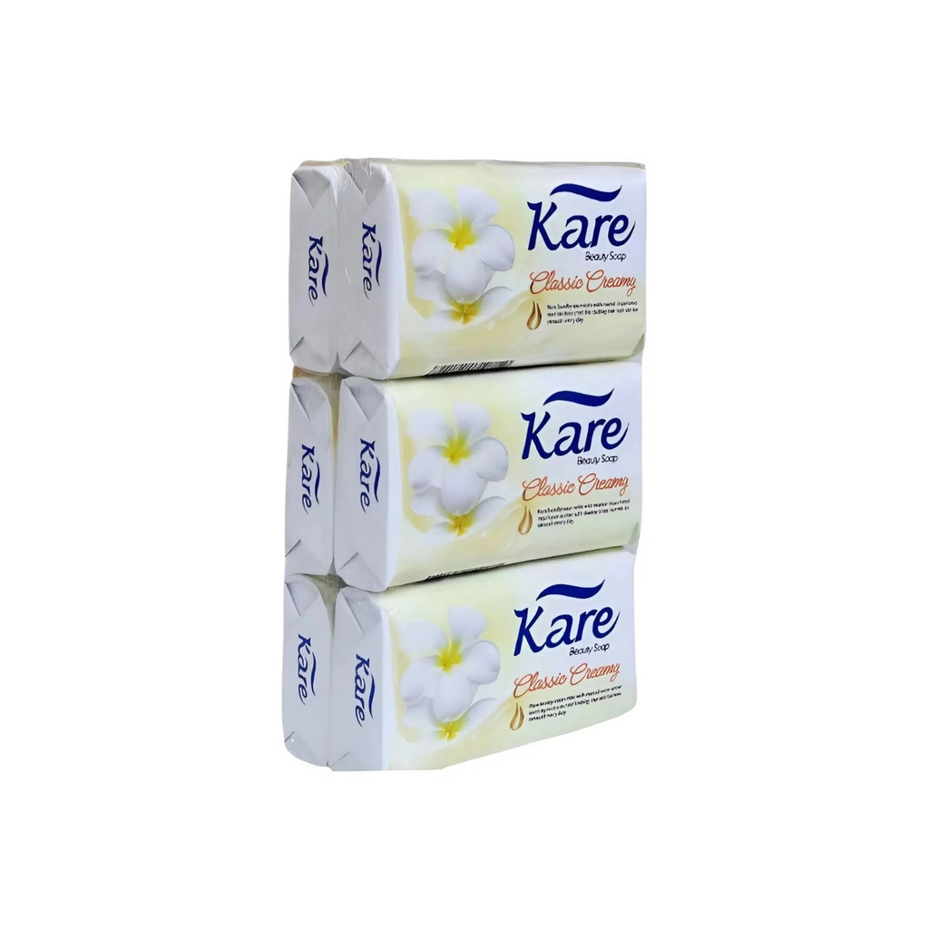 Jabón de tocador Claasic Creamy Kare.  (6 unidades de 75 g / 2.64 oz)