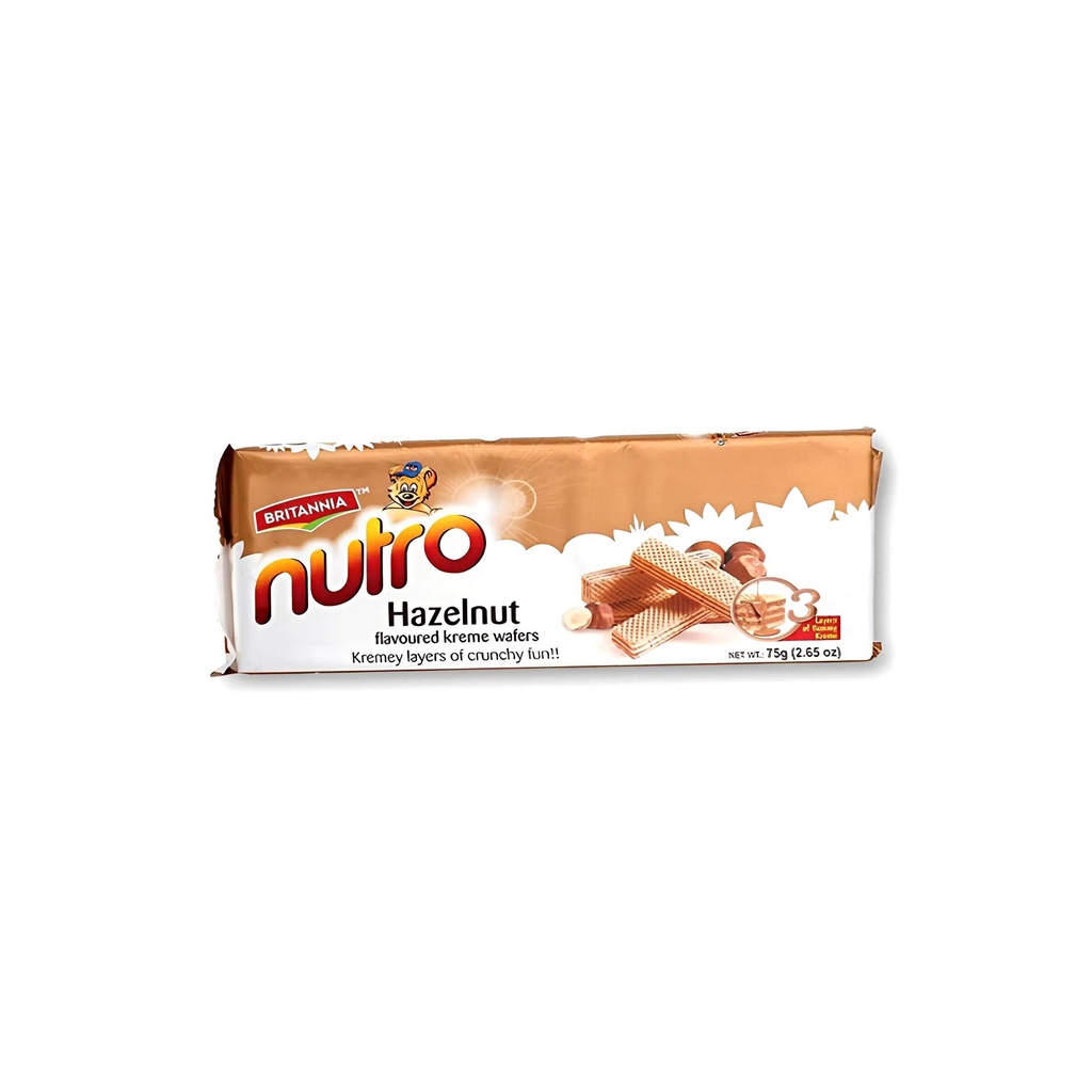 Sorbetos rellenos con crema sabor avellana Nutro (contiene 75 g / 2.65 oz)