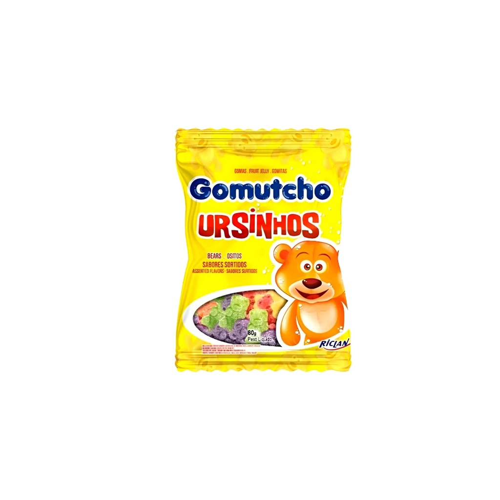 Gomitas de sabores surtidos Ursinhos Gomutcho (contiene 64 g / 2.25 oz)