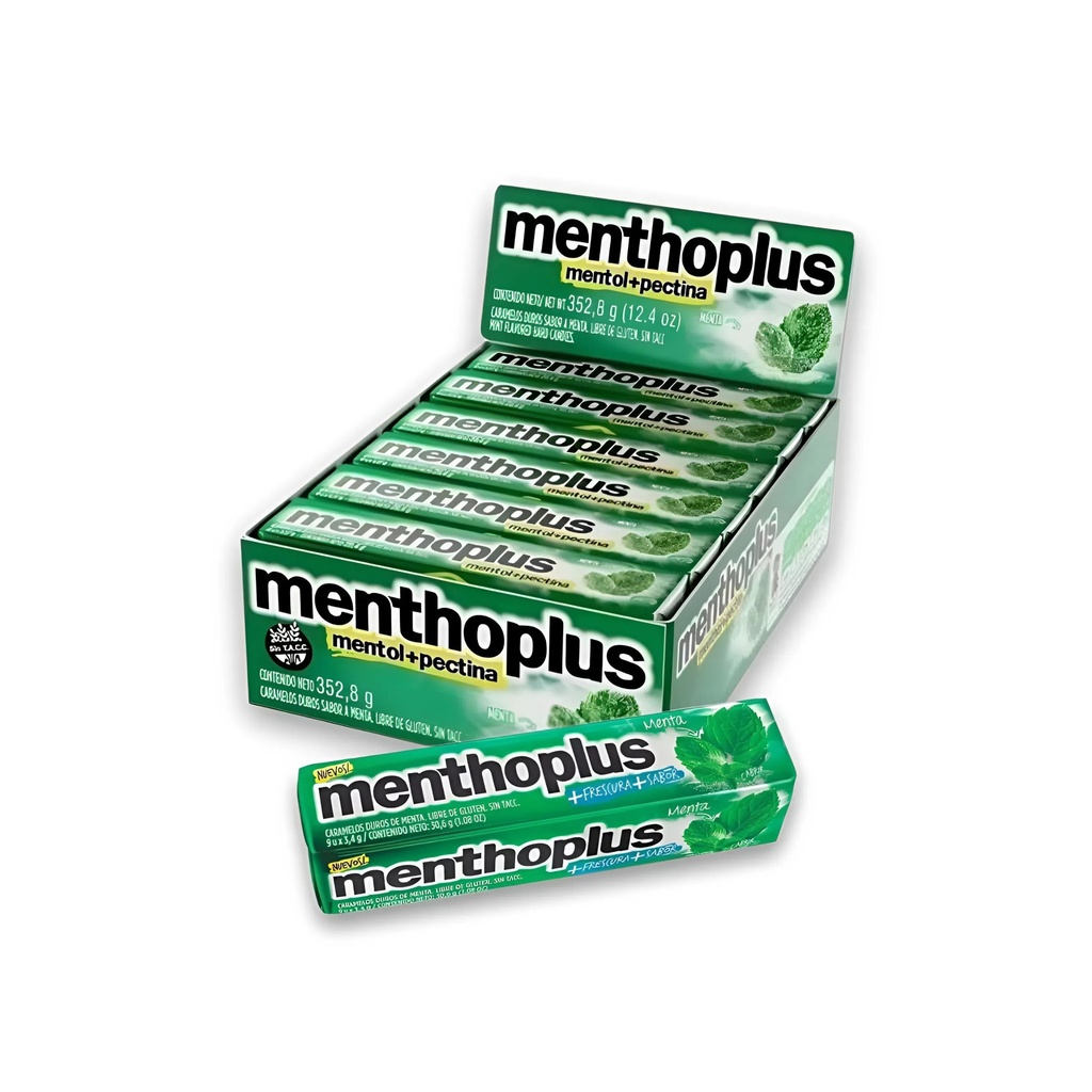 Menthoplus de menta (contiene 12 unidades de 29,4 g c/u)