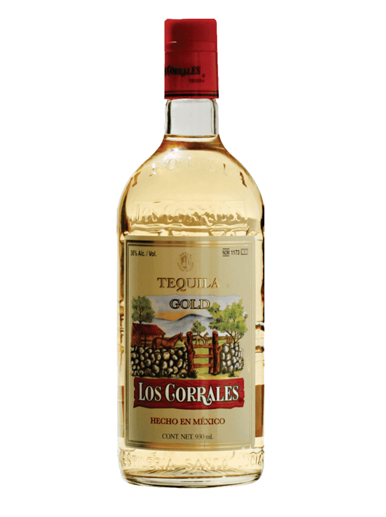 Tequila Gold Los Corrales. 930 ml 