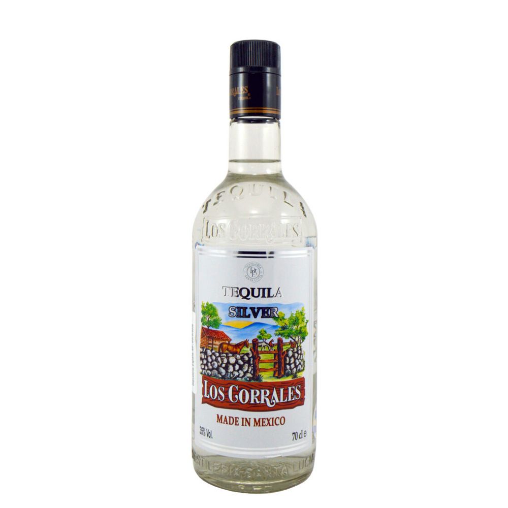 Tequila Silver Los Corrales. 930 ml 