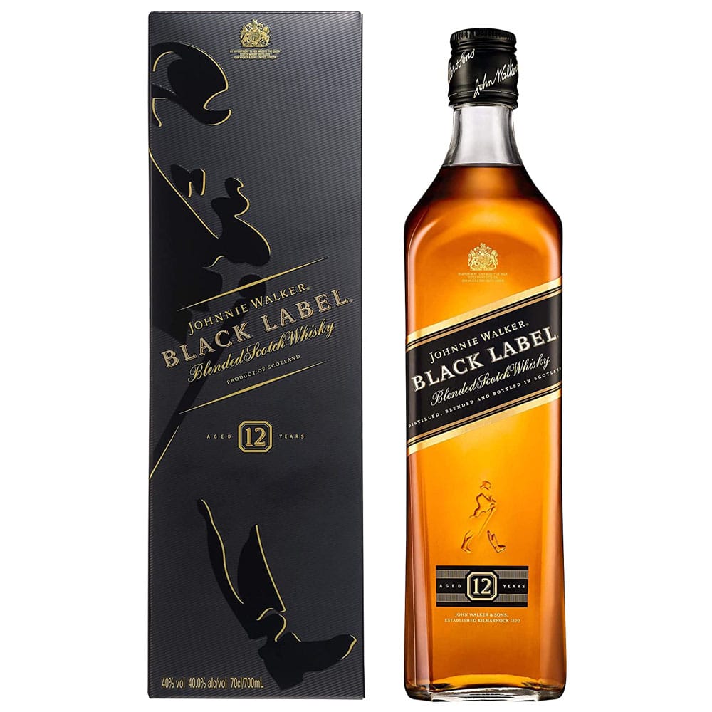 Whisky Black Label de Johnne Walker. 700 ml 