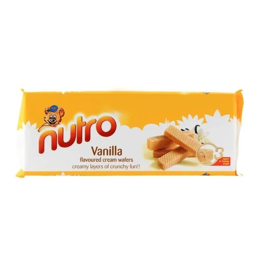 Sorbetos rellenos con crema sabor vainilla Nutro (contiene 75 g / 2.65 oz)