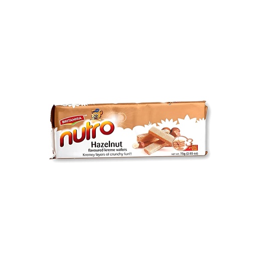 Sorbetos rellenos con crema sabor avellana Nutro (contiene 75 g / 2.65 oz)