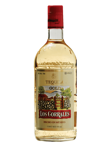 Tequila Gold Los Corrales. 930 ml 