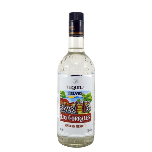 Tequila Silver Los Corrales. 930 ml 