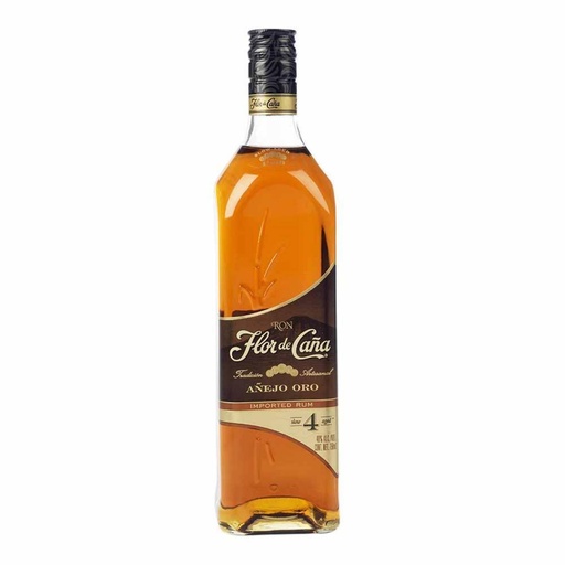 Ron Flor de Caña Añejo 4 Años. 750 ml