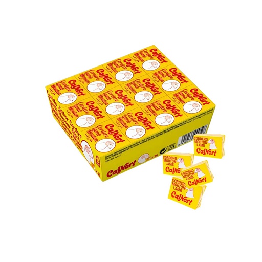 Caldo CalNort Sabor Cordero  (contiene 36 unidades de 10g c/u) 